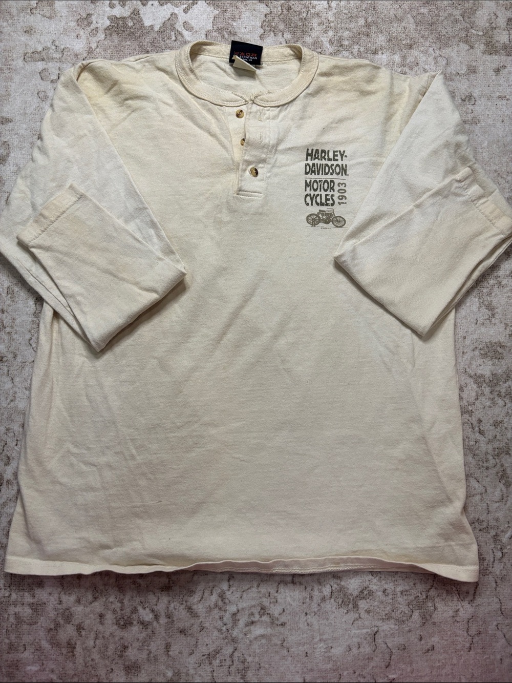Vintage 1998 Harley Davidson Henley